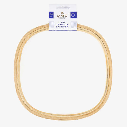 DMC Square Wooden Hoop 21cm (8 Inch)