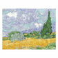 DMC Counted Cross Stitch Kit Van Gogh - Wheatfield with Cypresses