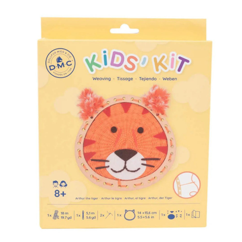 DMC Kids Kit Weaving - Arthur the Tiger