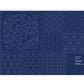 DV4051 Devonstone Cotton/Linen Sashiko Panel - Navy