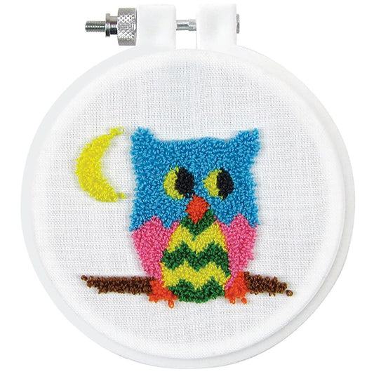Design Works Punch Needle Kit Owl