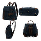Della Q Makers Canvas Backpack exterior features