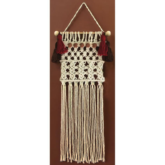 Design Works - Zenbroidery "Sedona" Wallhanging Macramé Kit 