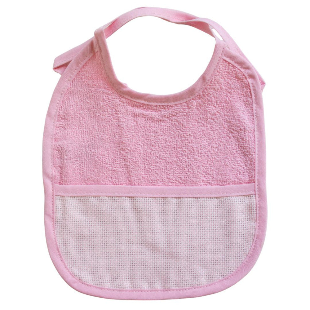 Döhler Baby Bib with Aida Insert Pink