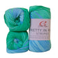 Ella Rae Pretty in Pima Stripes Cotton 105 Under the Sea