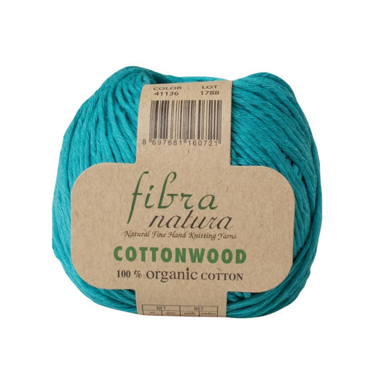 Fibra Natura Cottonwood 8 ply 41136 Turquoise
