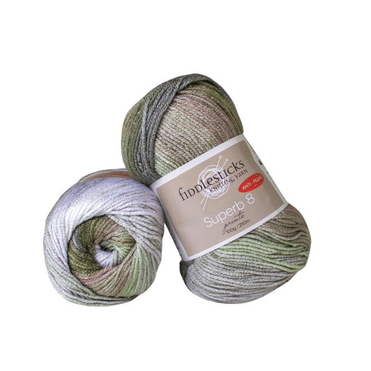 Fiddlesticks Superb 8 Ply Prints 1174-10 Forest