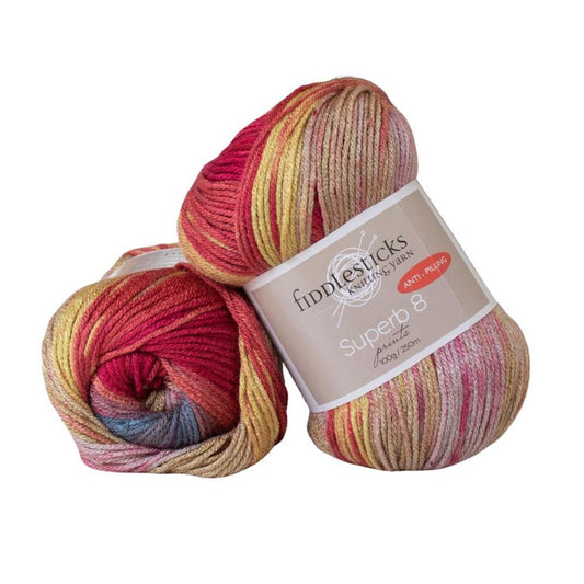 Fiddlesticks Superb 8 Ply Prints 1174-15 Fruit