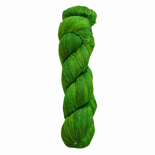 Fiori Lace Hand Dyed Merino Silk 012 Parakeet