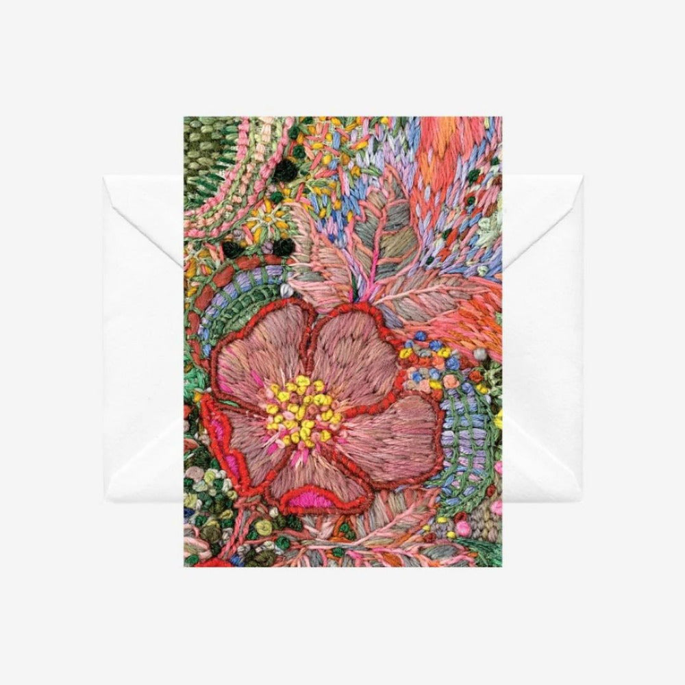 Fleur Woods "Wild Roses Detail" Gift Card