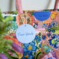 Fleur Woods "Meadow" Boxy Tote/Carry All Bag