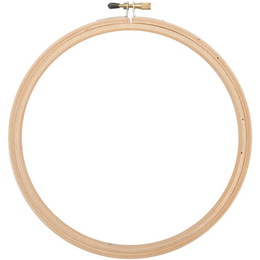 Frank A. Edmunds Natural 17.78cm (7 inch) Wood Embroidery Hoop