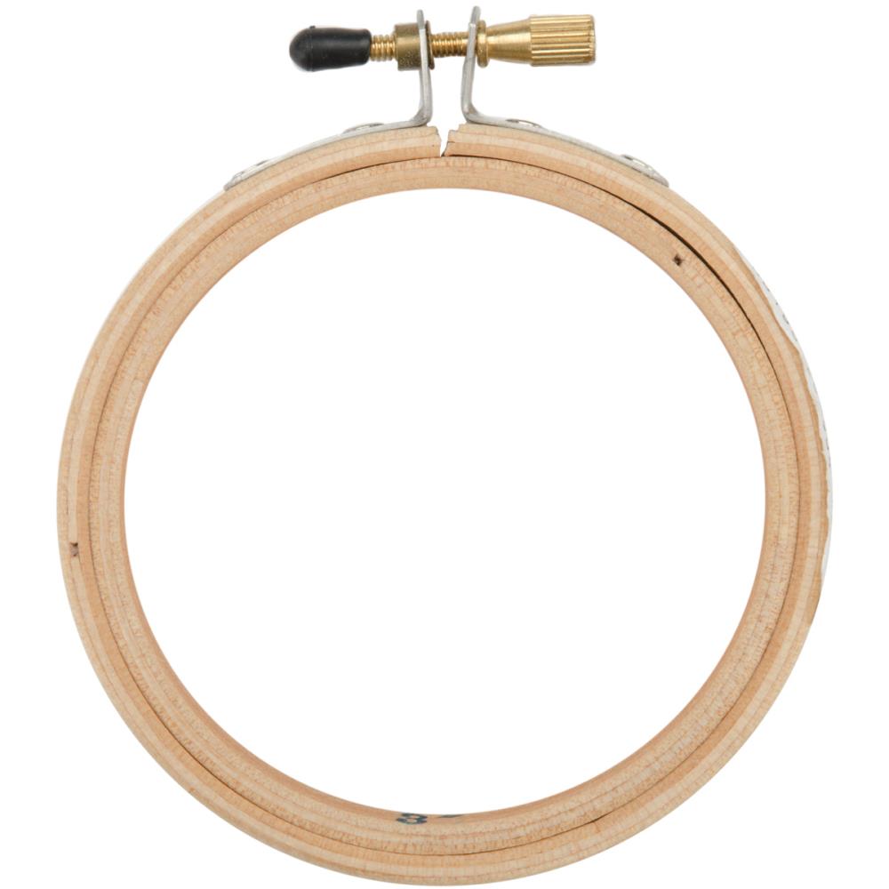 Frank Edmunds Natural Timber 7.6cm/3 Inch Hand Embroidery Hoop