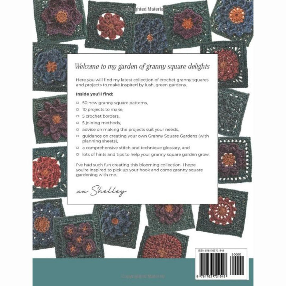 Granny Square Garden - 50 Blooms for Your Crochet Landscape, by Shelley Husband