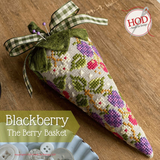 Hands on Design "Blackberry - The Berry Basket" Cross Stitch Pattern