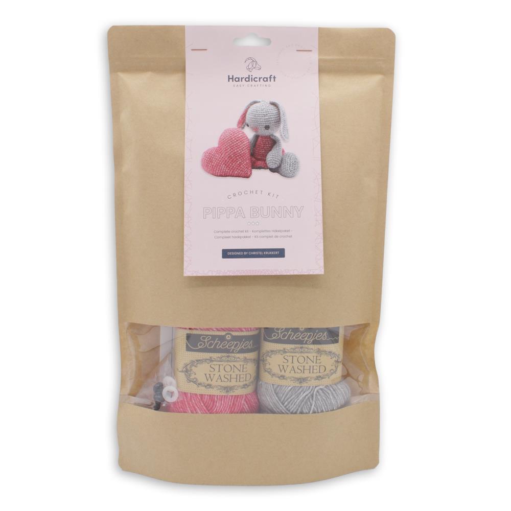 Hardicraft Crochet Amigurumi Kit Pippa Bunny
