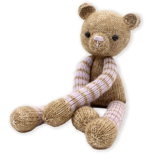Hardicraft Knitting Amigurumi Kit Tess Bear