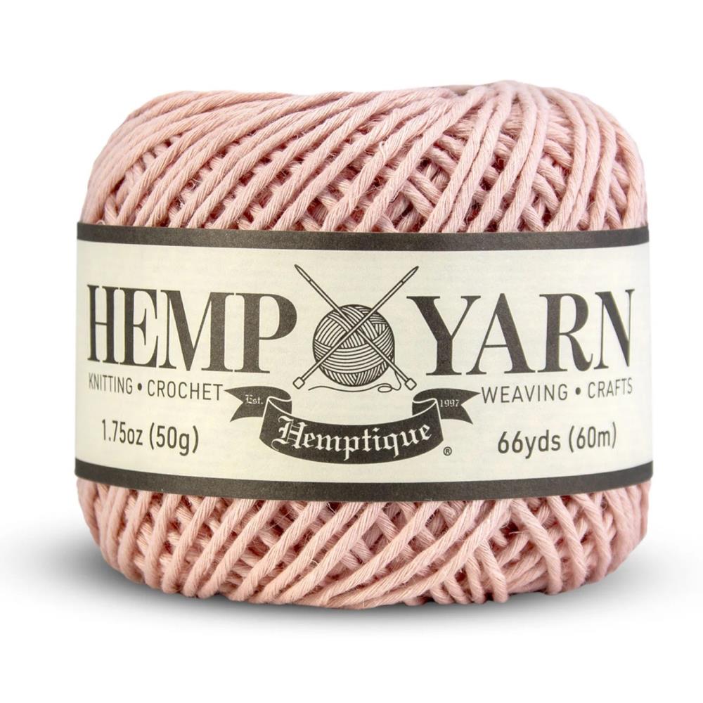 Hemptique Cotton Hemp Yarn Dusty Pink