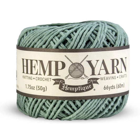 Hemptique Cotton Hemp Yarn Moss Green