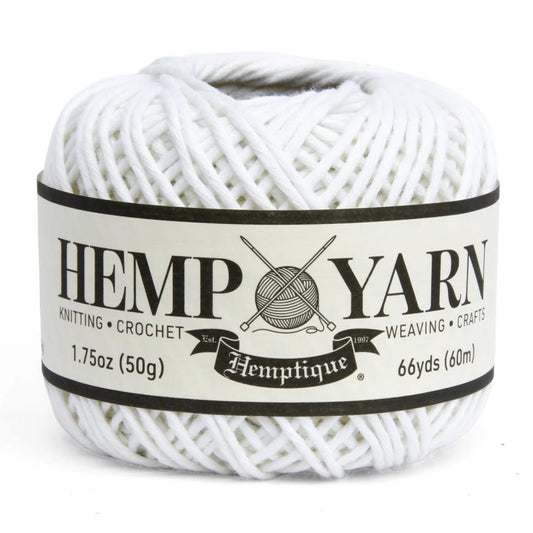 Hemptique Cotton Hemp Yarn White
