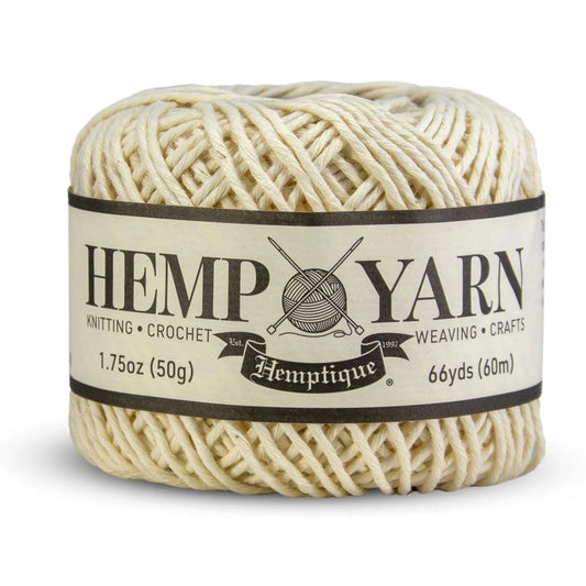 Hemptique Cotton Hemp Yarn Ecru