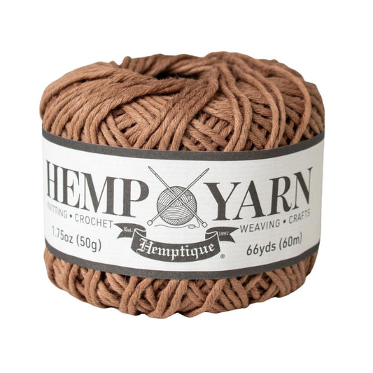 Hemptique Cotton Hemp Yarn Mocha