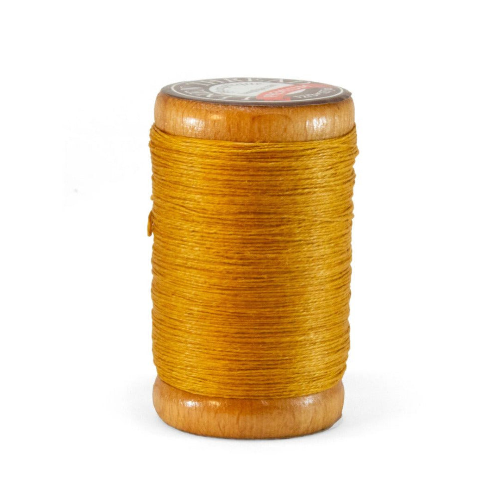 Hemptique Flax Linen Thread Gold