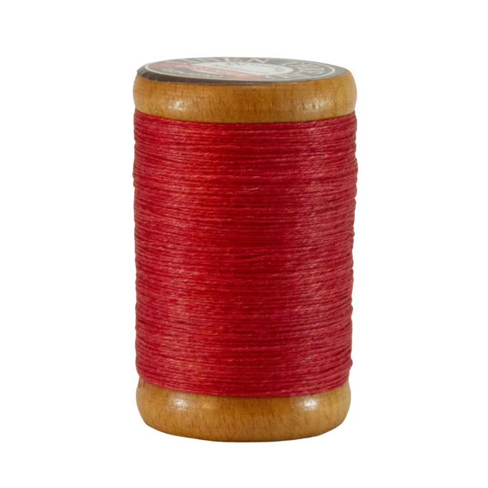Hemptique Flax Linen Thread Red