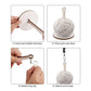 Hemptique Wrist Yarn Holder construction