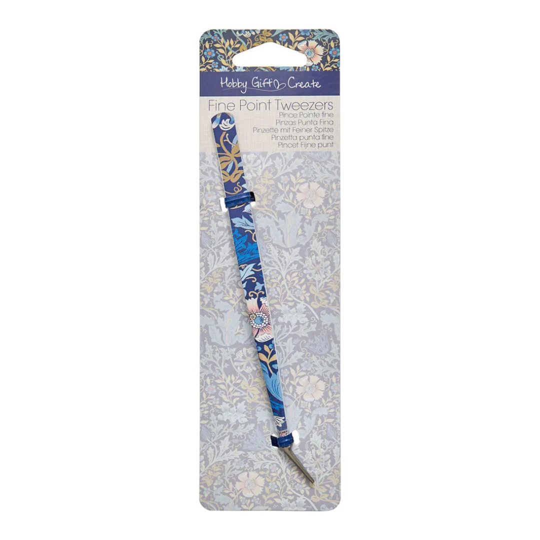 Hobby Gift Create Tweezers "Floral Woodblock"