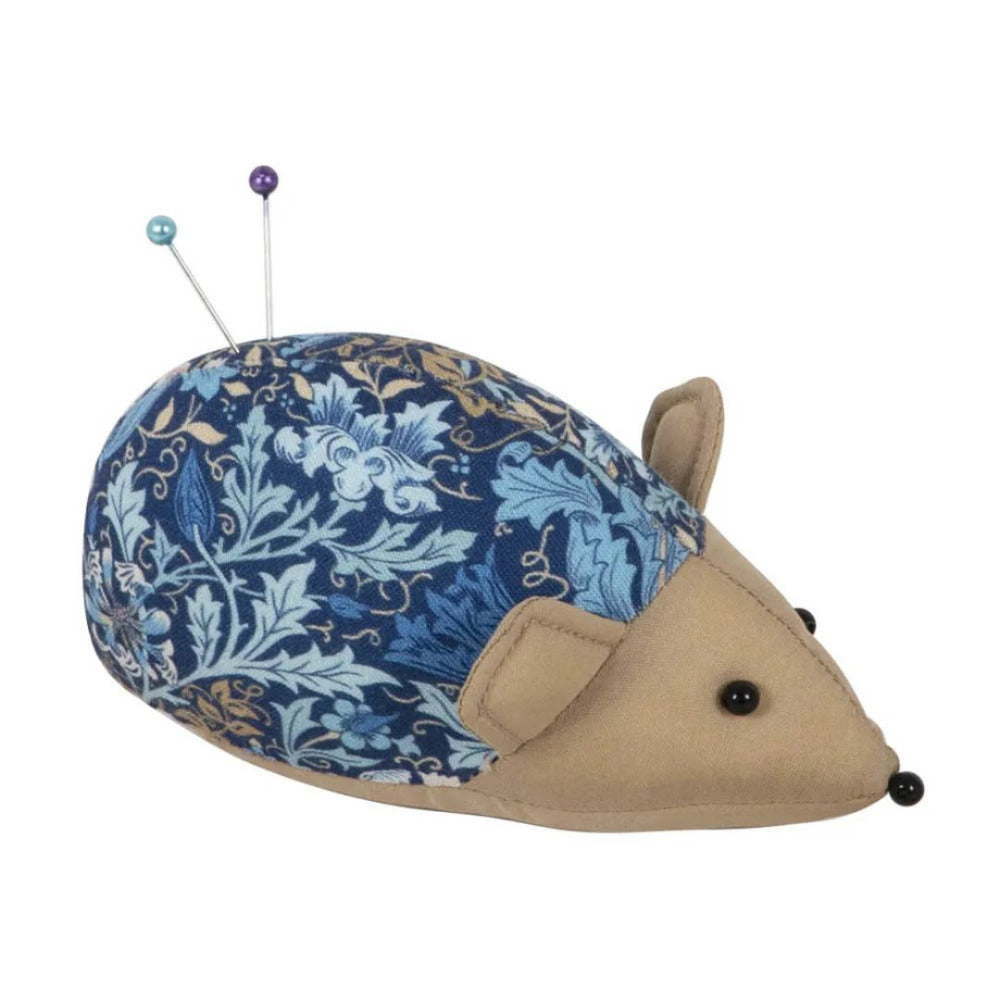 Hobby Gift Create Hedgehog Pincushion "Floral Woodblock"