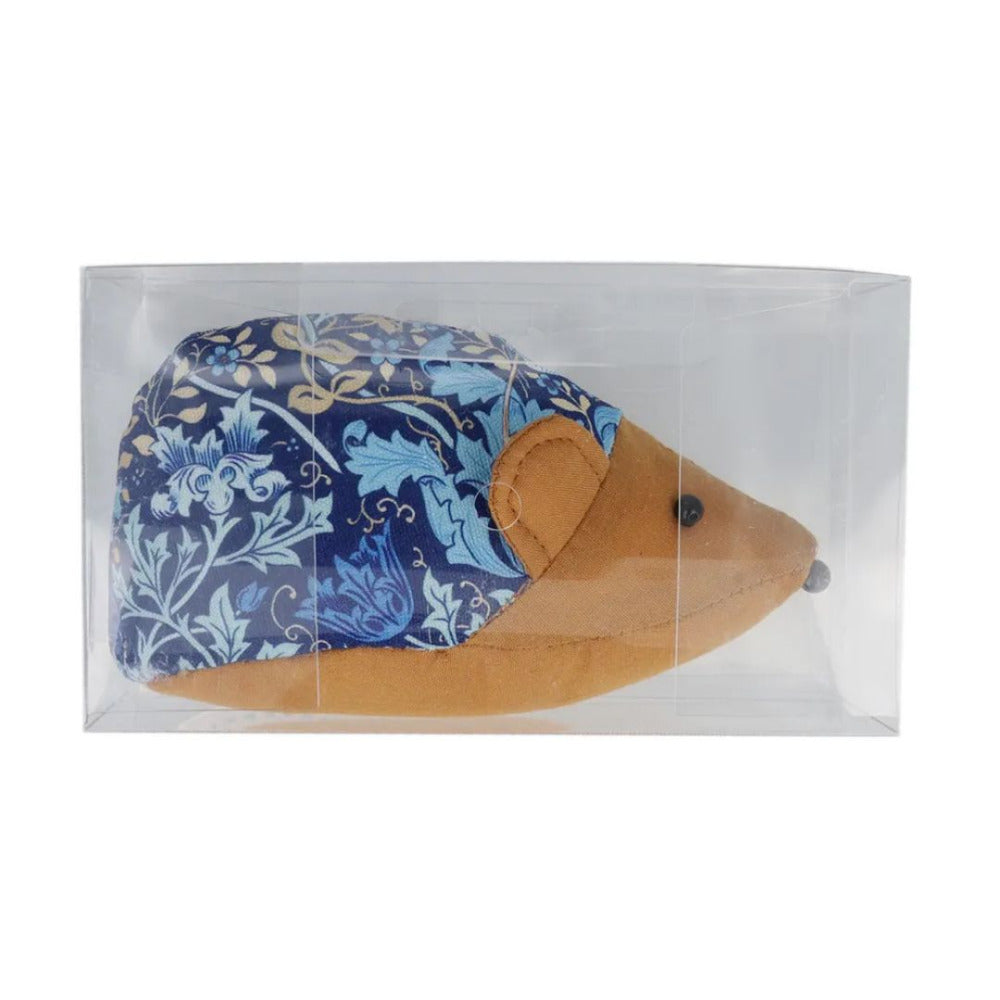 Hobby Gift Create Hedgehog Pincushion "Floral Woodblock"