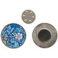  Hobby Gift Create Needle Minder "Floral Woodblock"