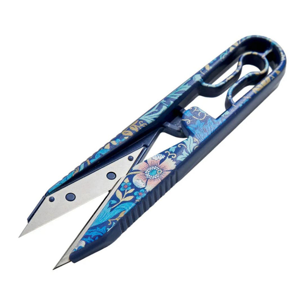 Hobby Gift Create Thread Scissors/Snips "Floral Woodblock"