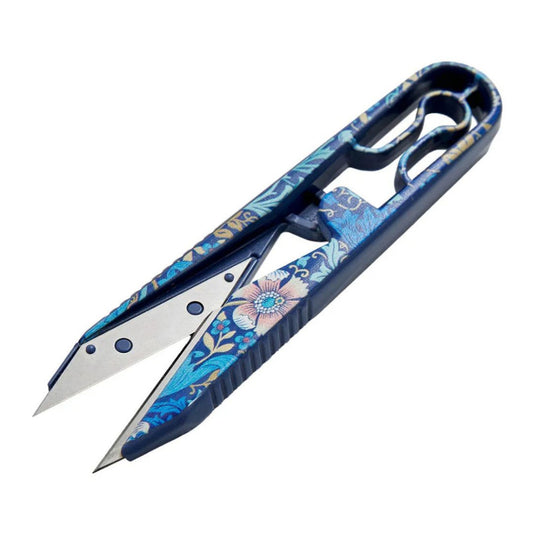 Hobby Gift Create Thread Scissors/Snips "Floral Woodblock"