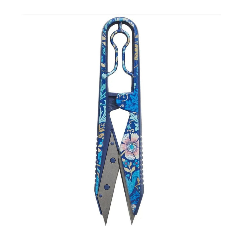 Hobby Gift Create Thread Scissors/Snips "Floral Woodblock"
