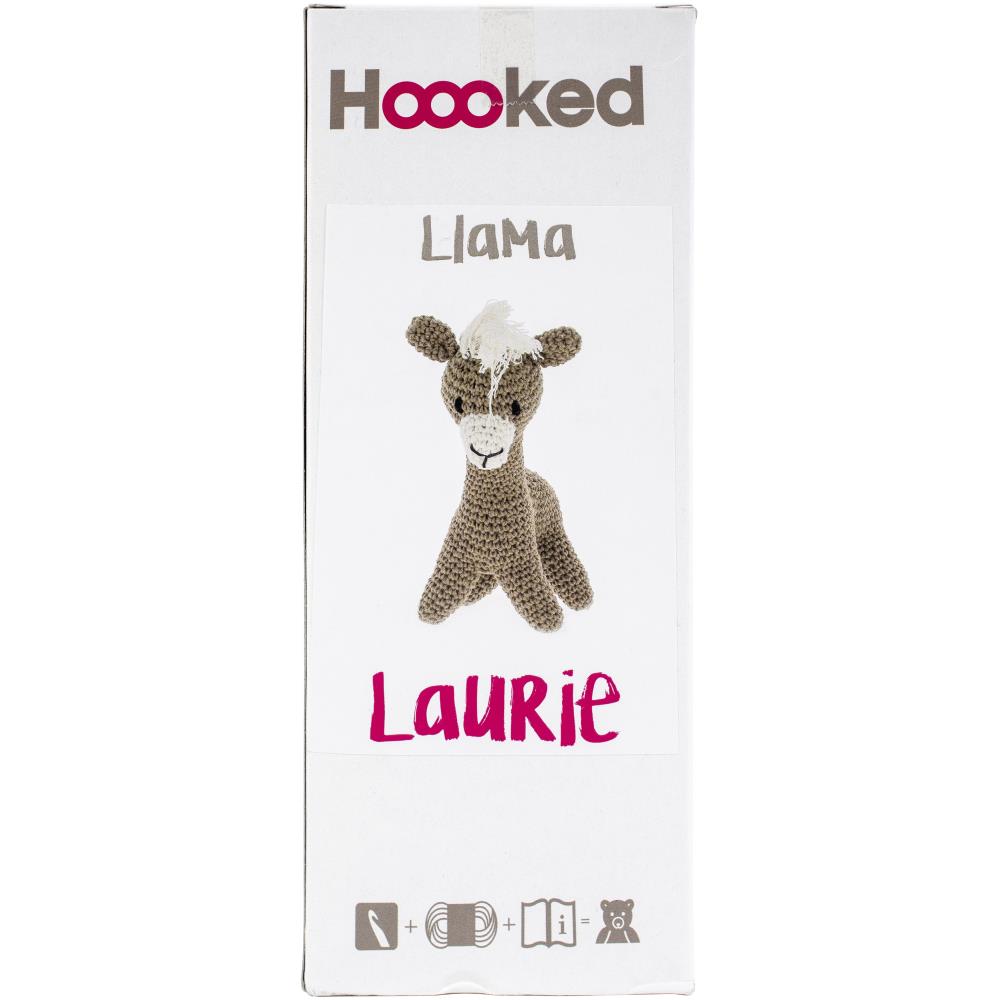 Hoooked Crocheted Amigurumi "Laurie" Llama Kit