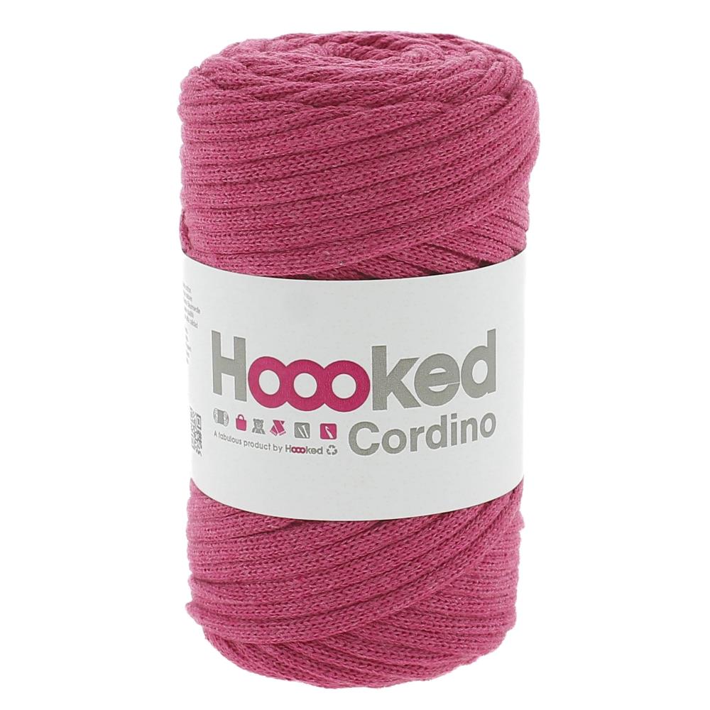 Hoooked Cordino Yarn 27 Bubblegum Pink