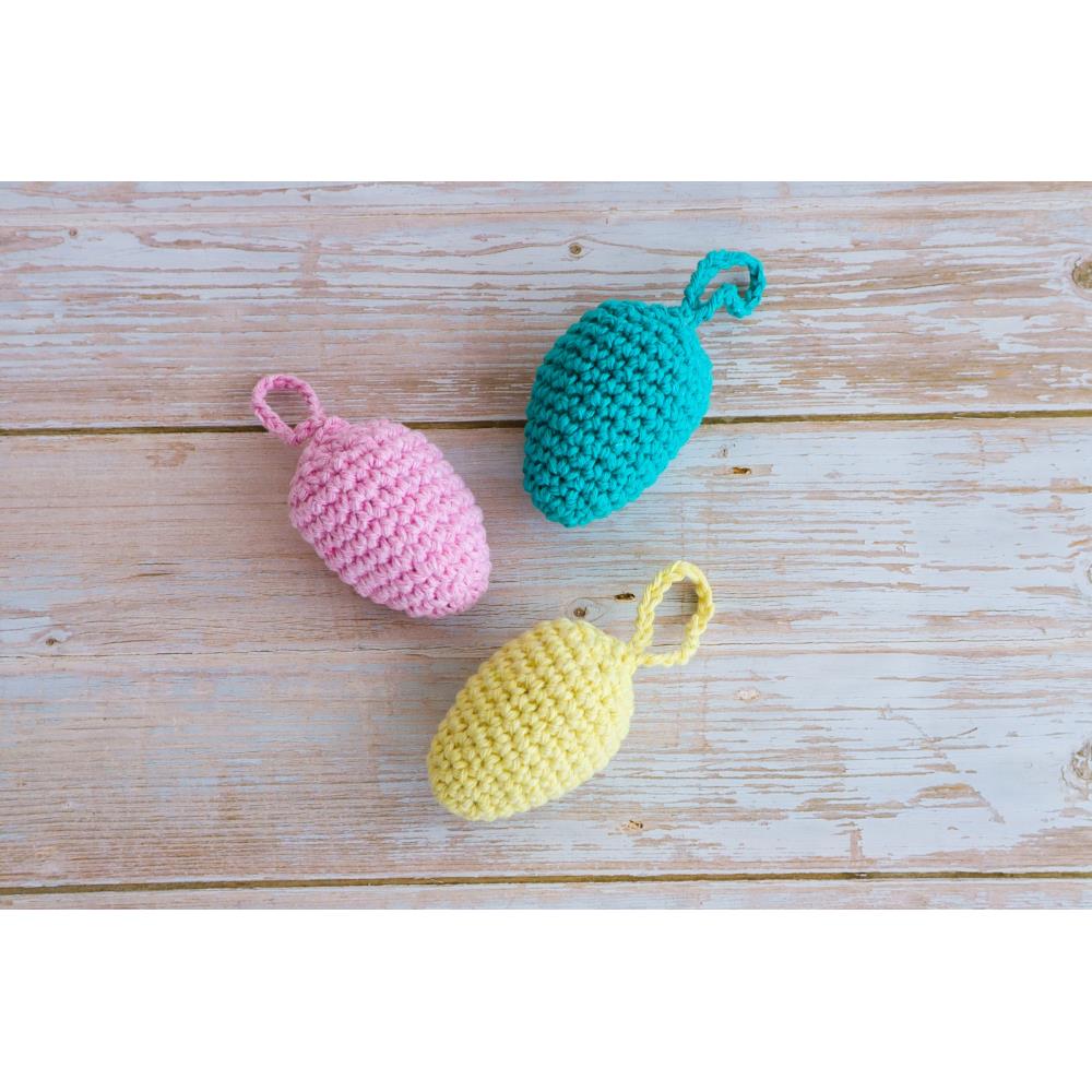 Hoooked Crocheted Amigurumi "Easter Hanging Eggs"  Kit