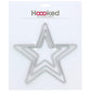 Hoooked Macramé Frame Set of Three Stars