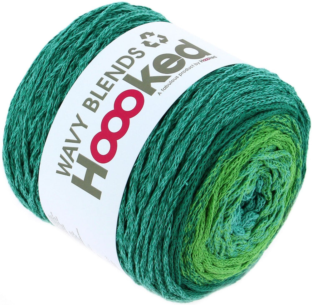 Hoooked Wavy Blends Lush Mint WB02