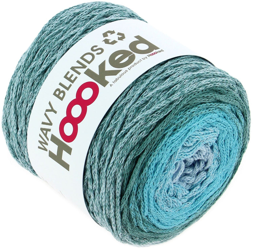 Hoooked Wavy Blends Sea Splash WB04