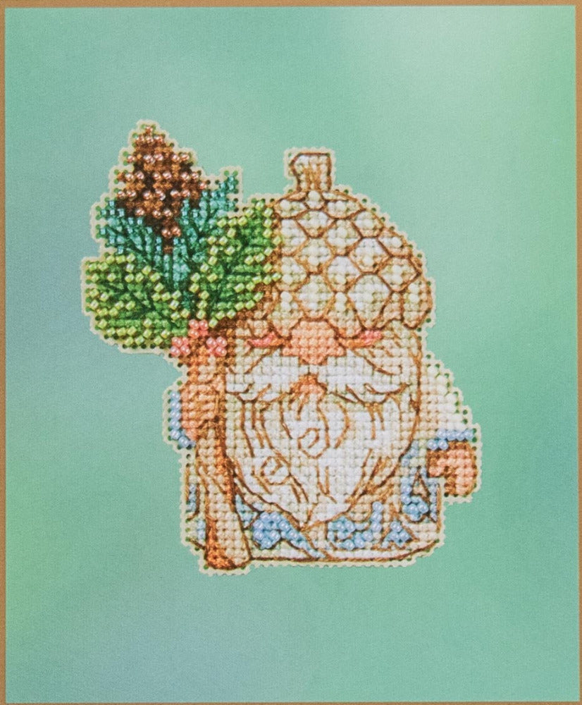 Mill Hill JS20-2314 Jim Shore "Acorn Gnome" Counted Cross Stitch Kit