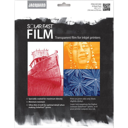 Jacquard Solarfast Film 8 Sheet Pack