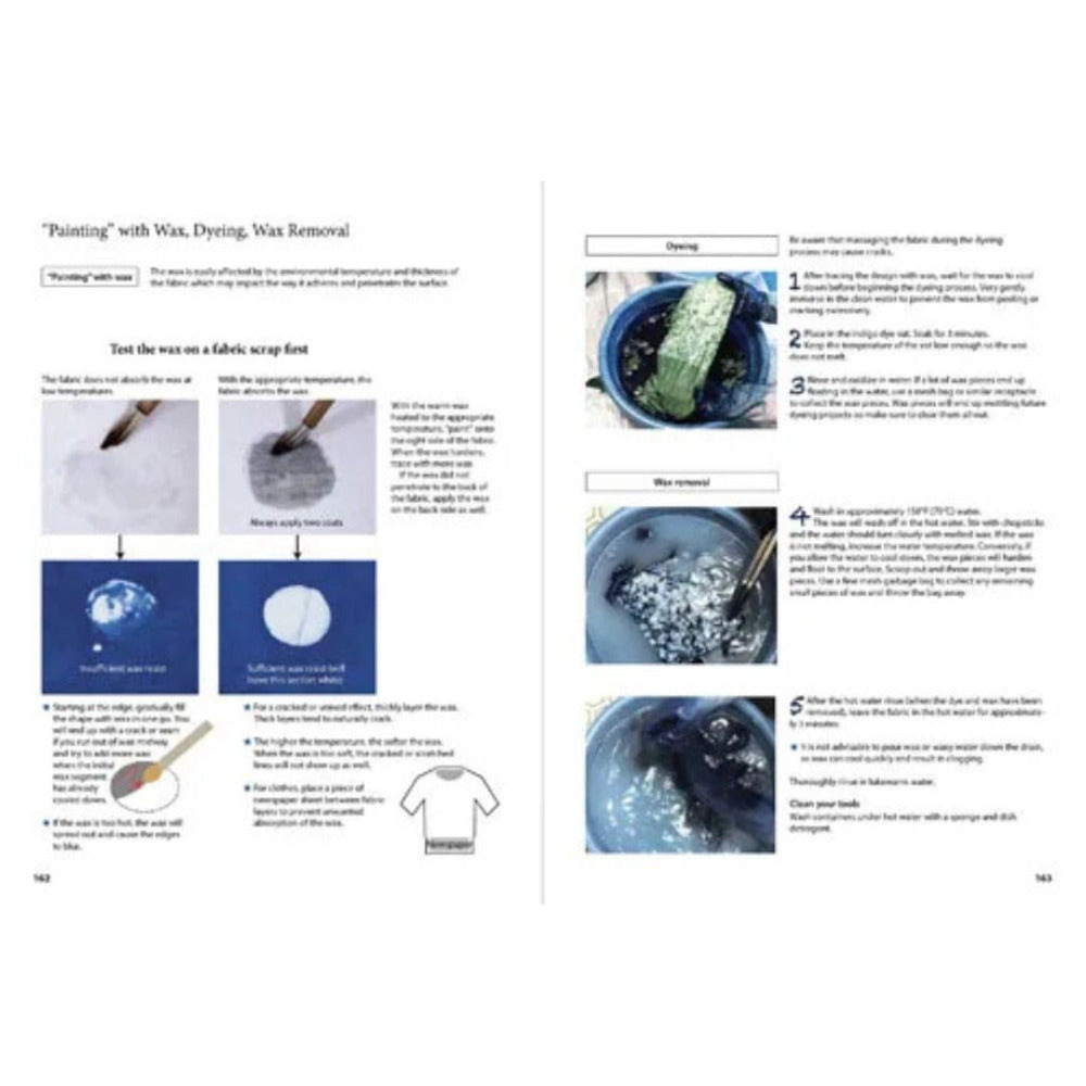 Japan Blue: Indigo Dyeing Techniques A Beginner's Guide to Shibori Tie-Dyeing by Piggy Tsujioka, Hisako Rokkaku & Seiwa