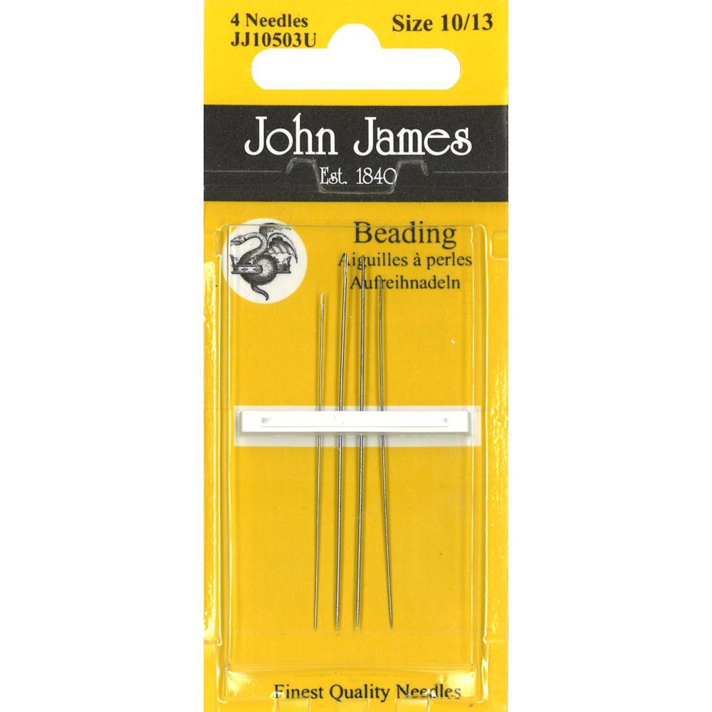 John James Long Beading Needles Size 10/13