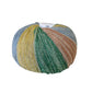 Katia Kaisla Socks 302 Bottle Green-Yellow-Blue