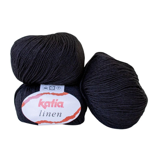 Katia Linen 02 Black