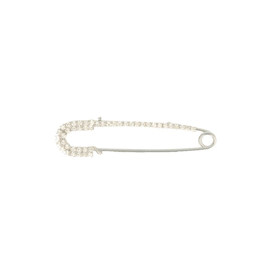 Kilt Pin White Rhinestones 