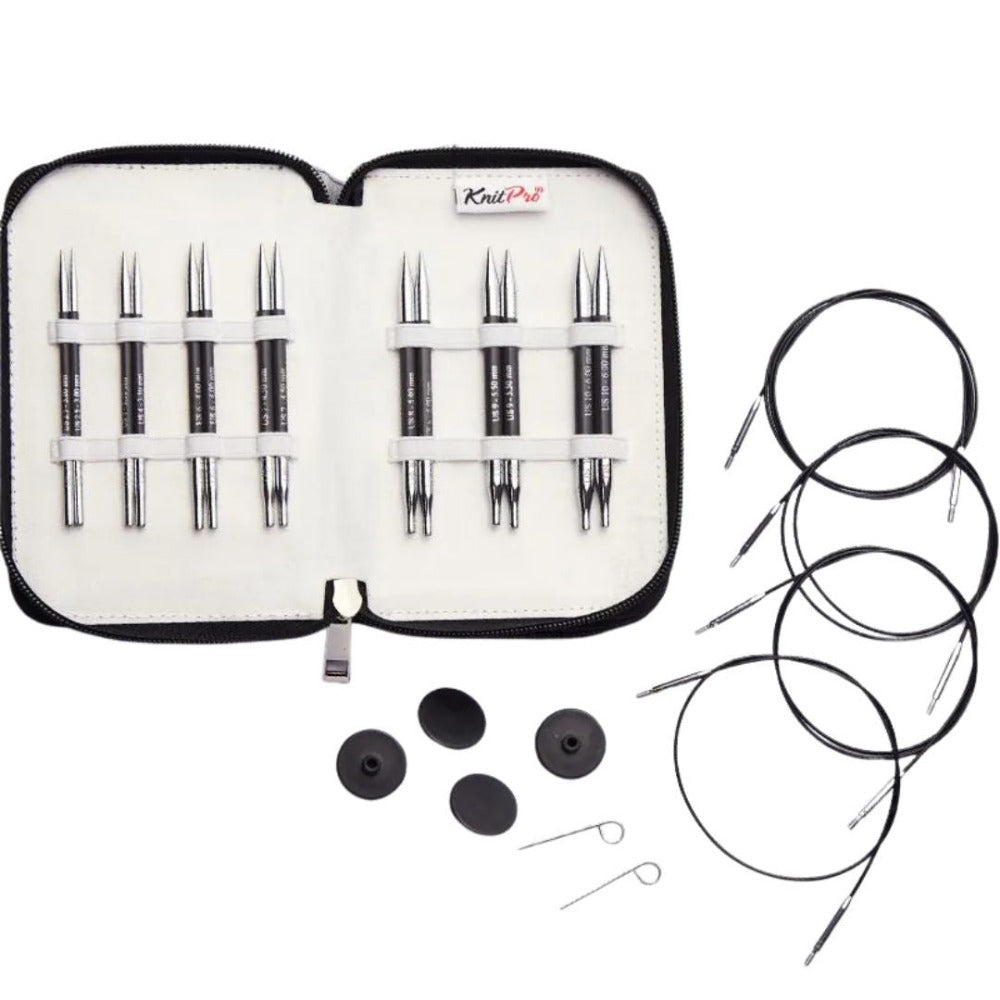 KnitPro Karbonz Special Interchangeable Needle Set 10cm